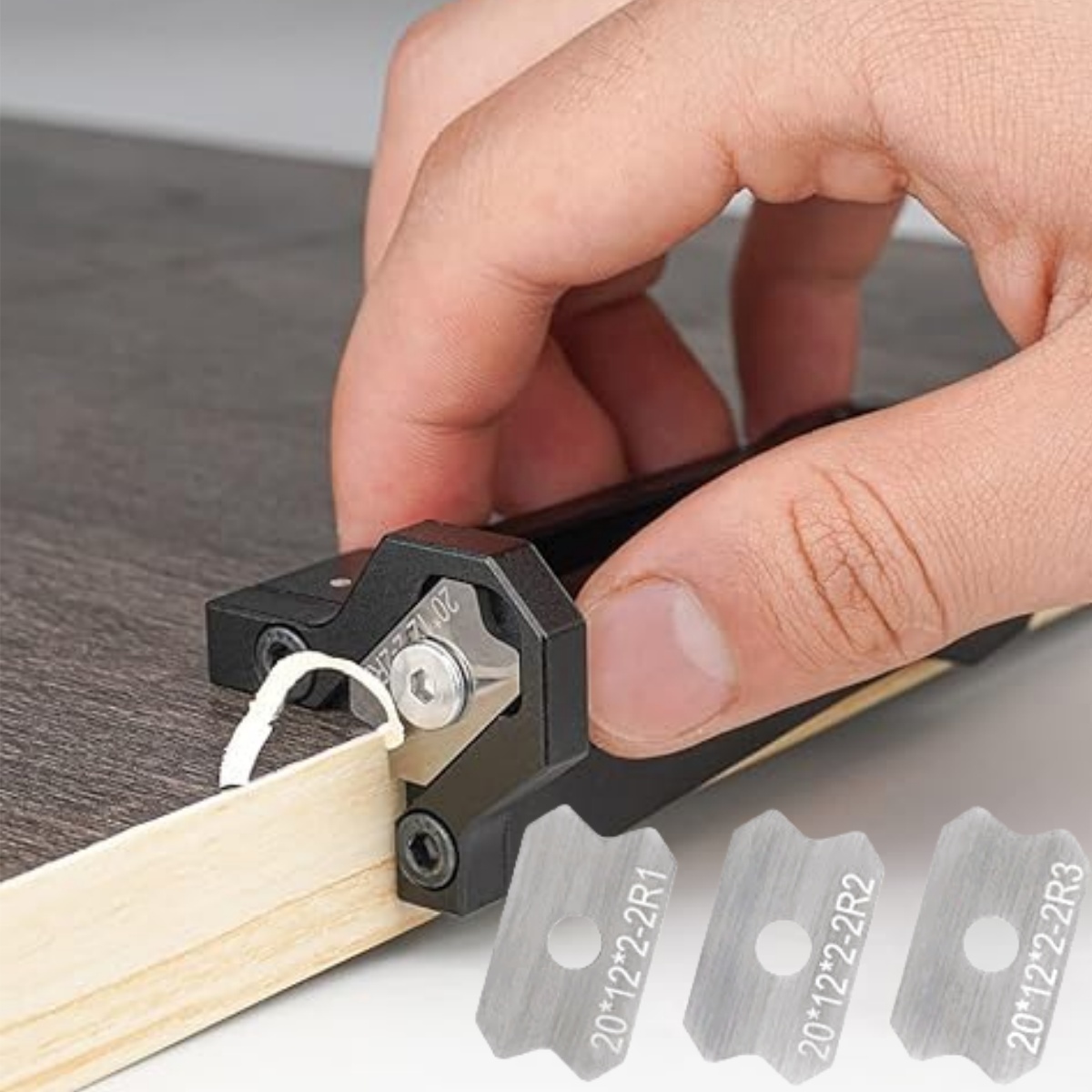 Woodworking Edge Trimmer - أداة تشذيب حواف قشرة الخشب، أداة