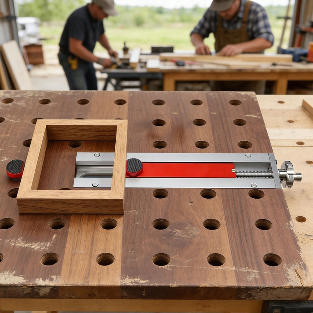 Woodworking Quick Release Vise - مشبك تثبيت سريع لطاولة النجارة، مشبك