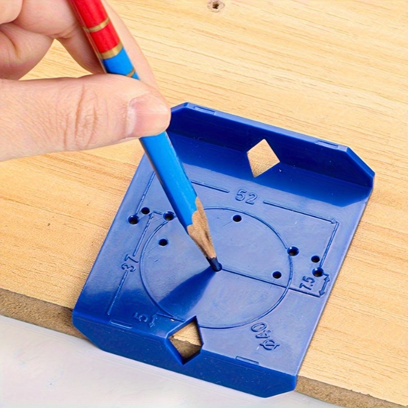 Woodworking Project Plans - أداة تحديد مواقع ثقوب مفصلات أبواب