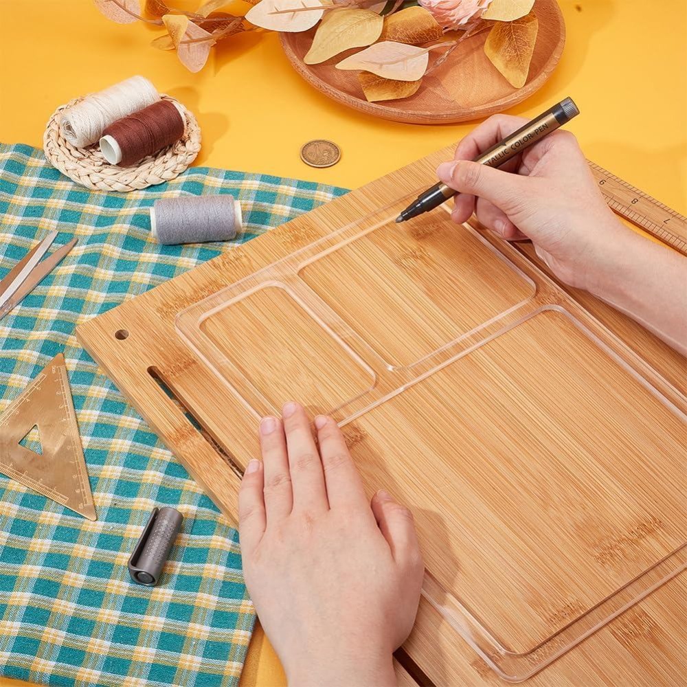 قالب راوتر أكريليك شفاف مستطيل - مراجعة Woodworking Router Templates وسعره