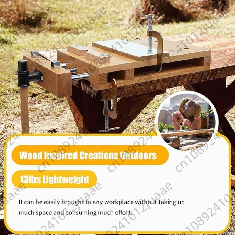 مقعد من الخشب الصلب لسطح المكت - مراجعة Woodworking Bench Vise وسعره