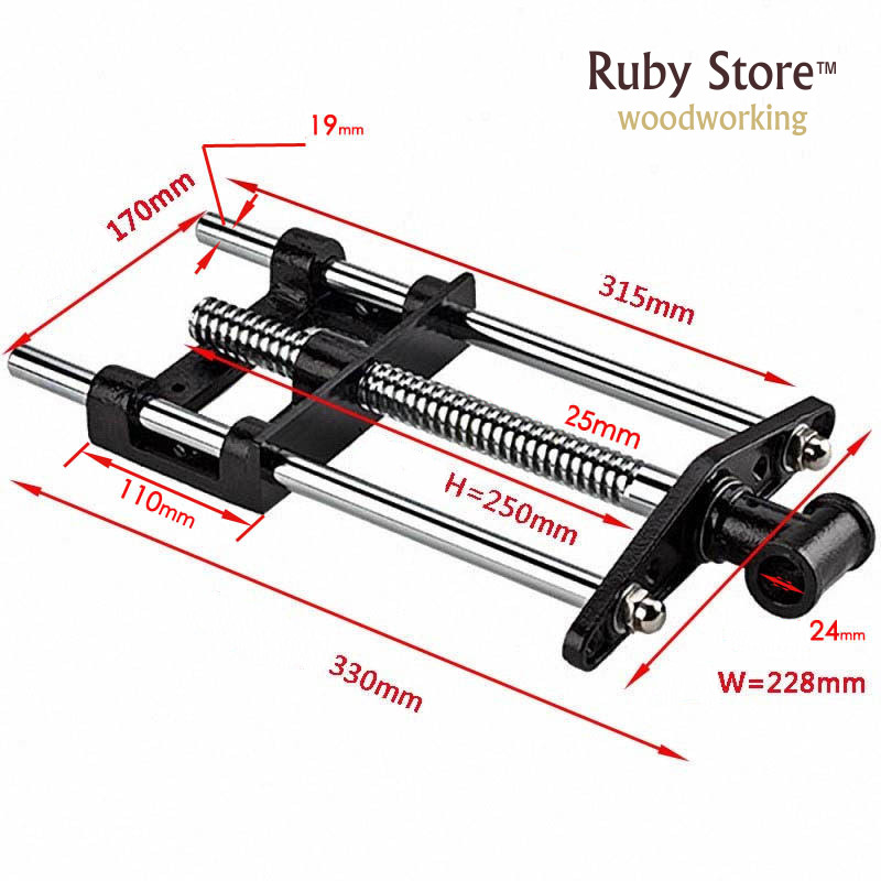 نائب أمامي لأعمال النجارة مقاس - مراجعة Woodworking Bench Vise وسعره