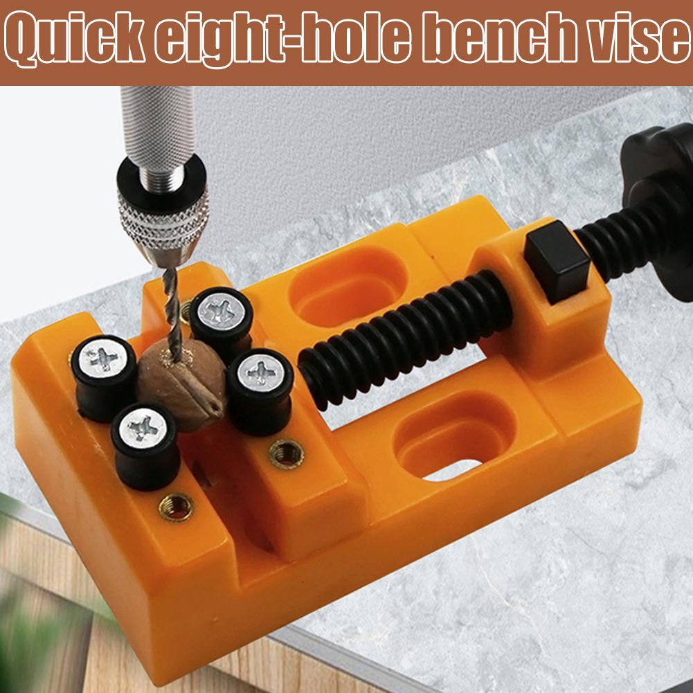 مكبس طاولة صغير سريع الفك بـ 8 - مراجعة Woodworking Quick Release Vise وسعره