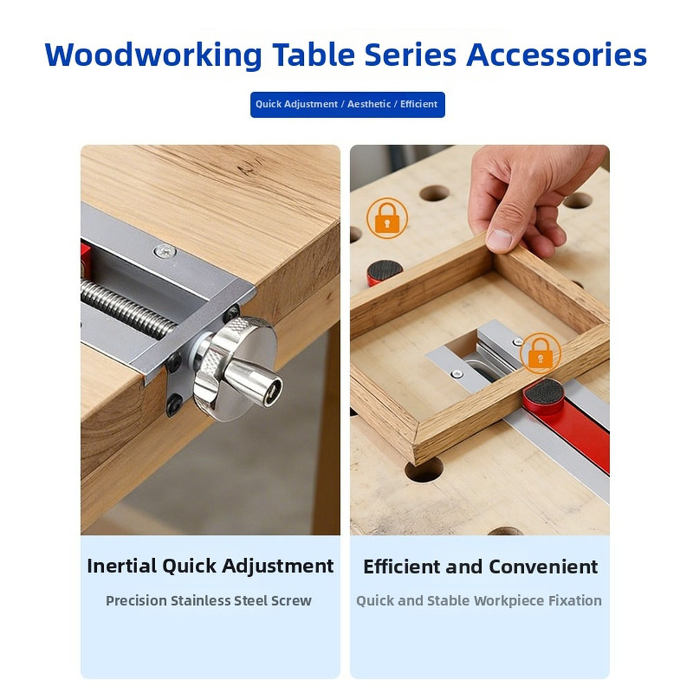 مشبك تثبيت سريع التحرير من سبا - مراجعة Woodworking Quick Release Vise وسعره