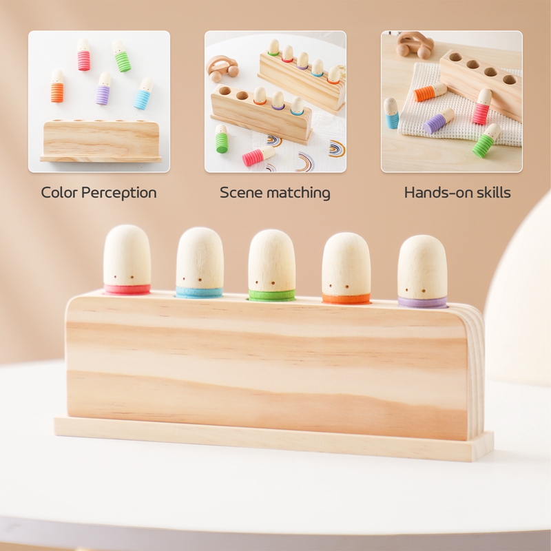 لعبة خشبية للتعرف على الألوان  - مراجعة Woodworking For Kids وسعره