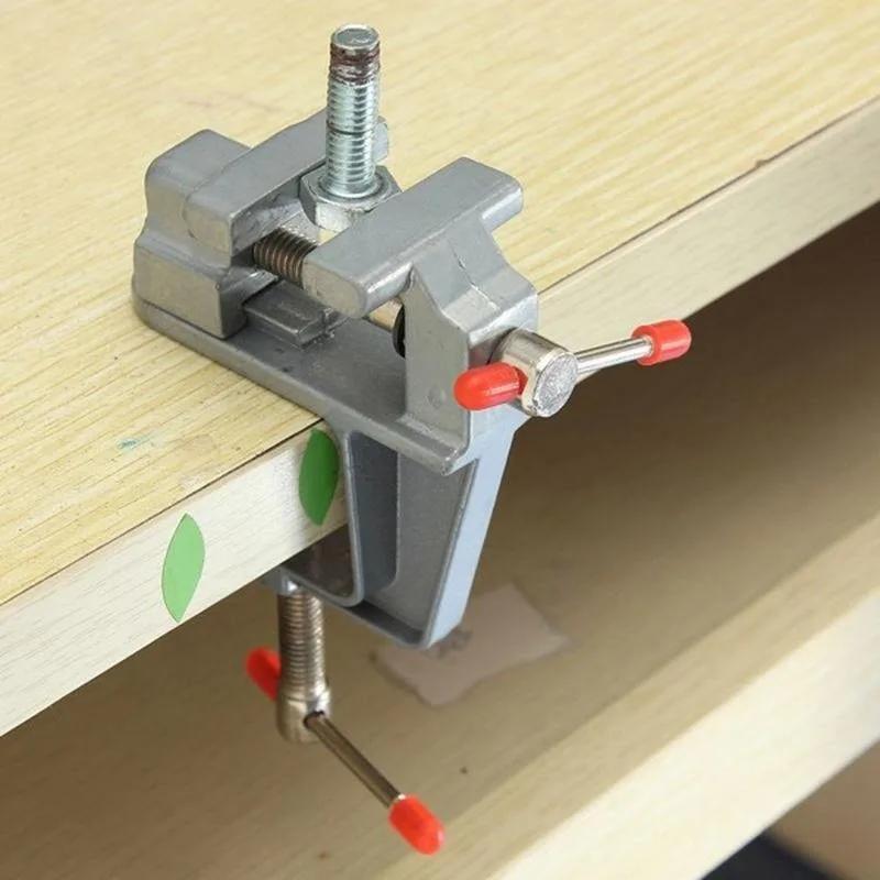 قطعة واحدة من ملزمة منضدة صغير - مراجعة Woodworking Bench Vise وسعره