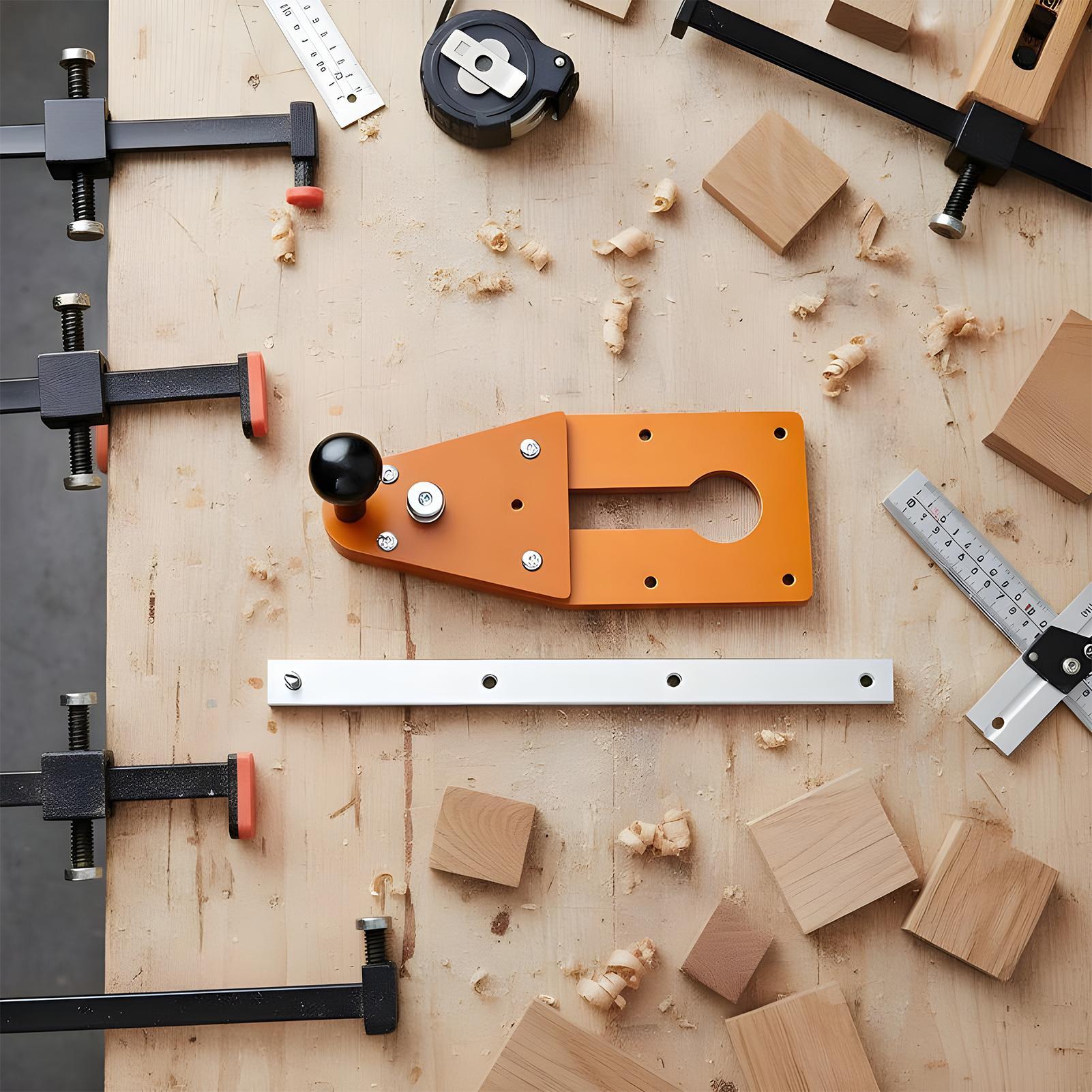 أداة قالب مقبض كروي مريح لقطع  - مراجعة Woodworking Router Templates وسعره