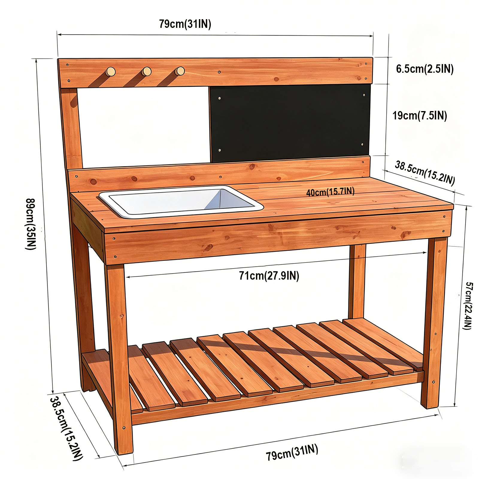 طاولات زراعة خشبية للأطفال للا - مراجعة Woodworking For Kids وسعره