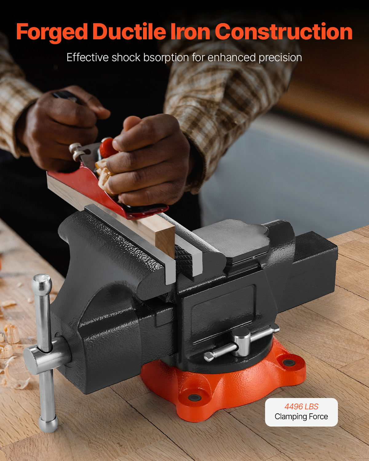 ملزمة SucceBuy مقعد 5 بوصة/5.5 - مراجعة Woodworking Bench Vise وسعره