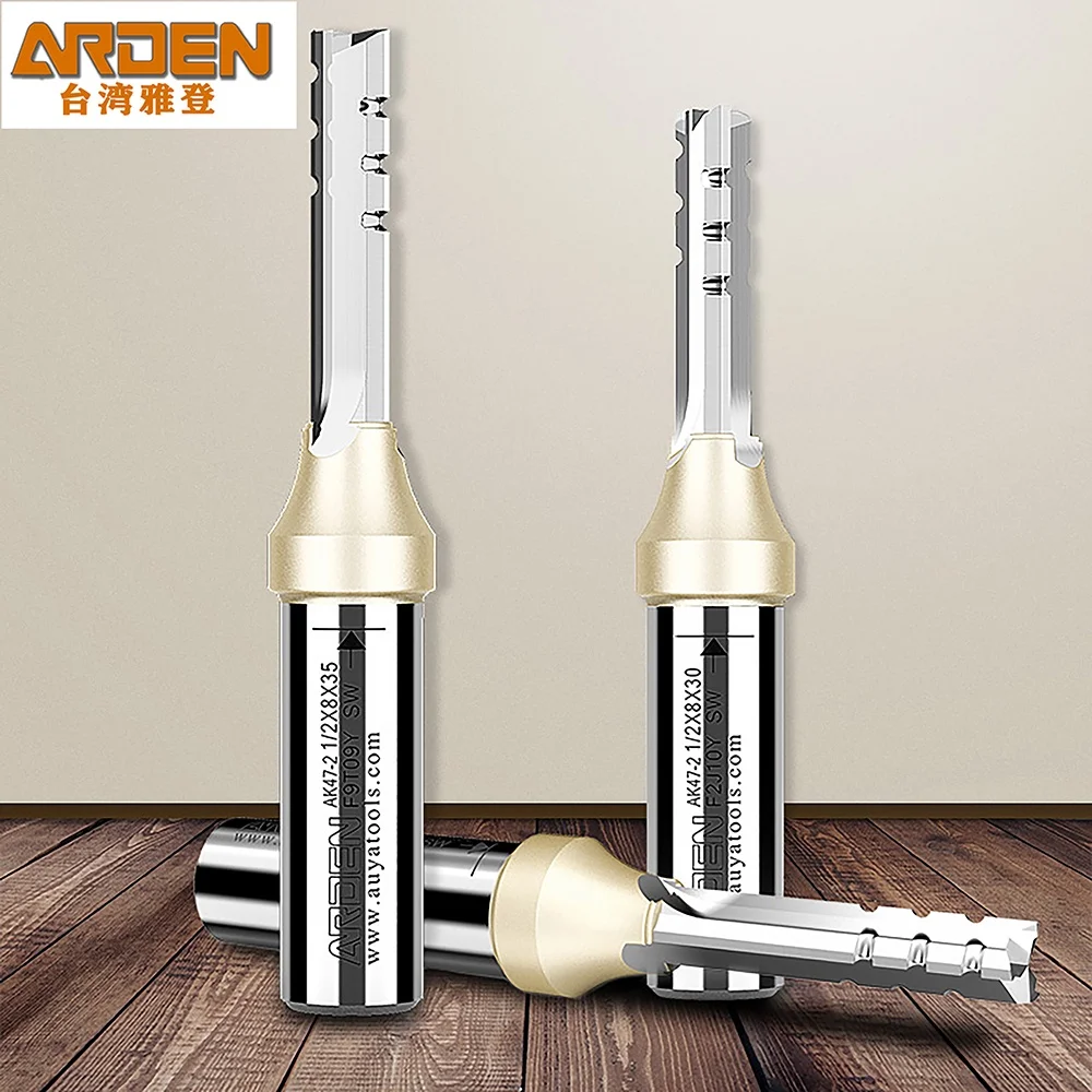RU Arden 3 المزامير TCT مستقيم - مراجعة Woodworking Router Templates وسعره