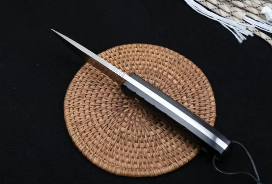 سكين جزار مستقيم بشفرة D2 ومقب - مراجعة Woodworking Xmas Gifts وسعره