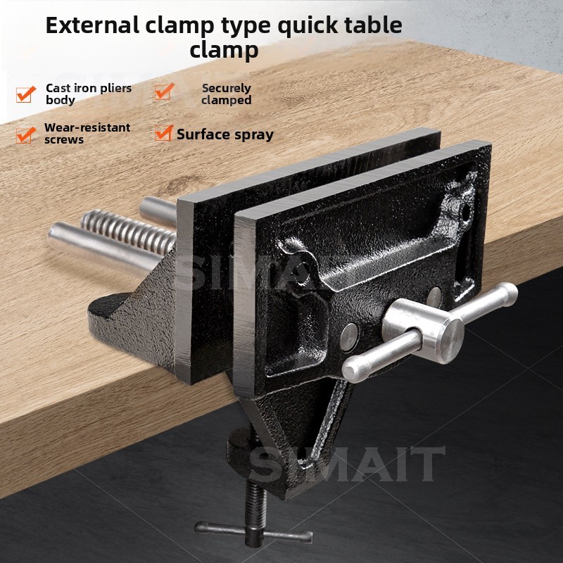 مكبس نجارة سريع الفك والتركيب  - مراجعة Woodworking Quick Release Vise وسعره