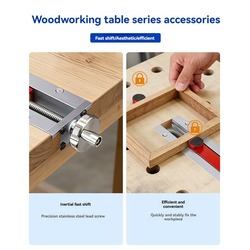 AC88-Quick-Release Inertia Vis - مراجعة Woodworking Quick Release Vise وسعره