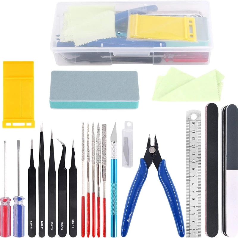 21 قطعة أدوات النمذجة الأساسية - مراجعة Woodworking Hobby Kits وسعره