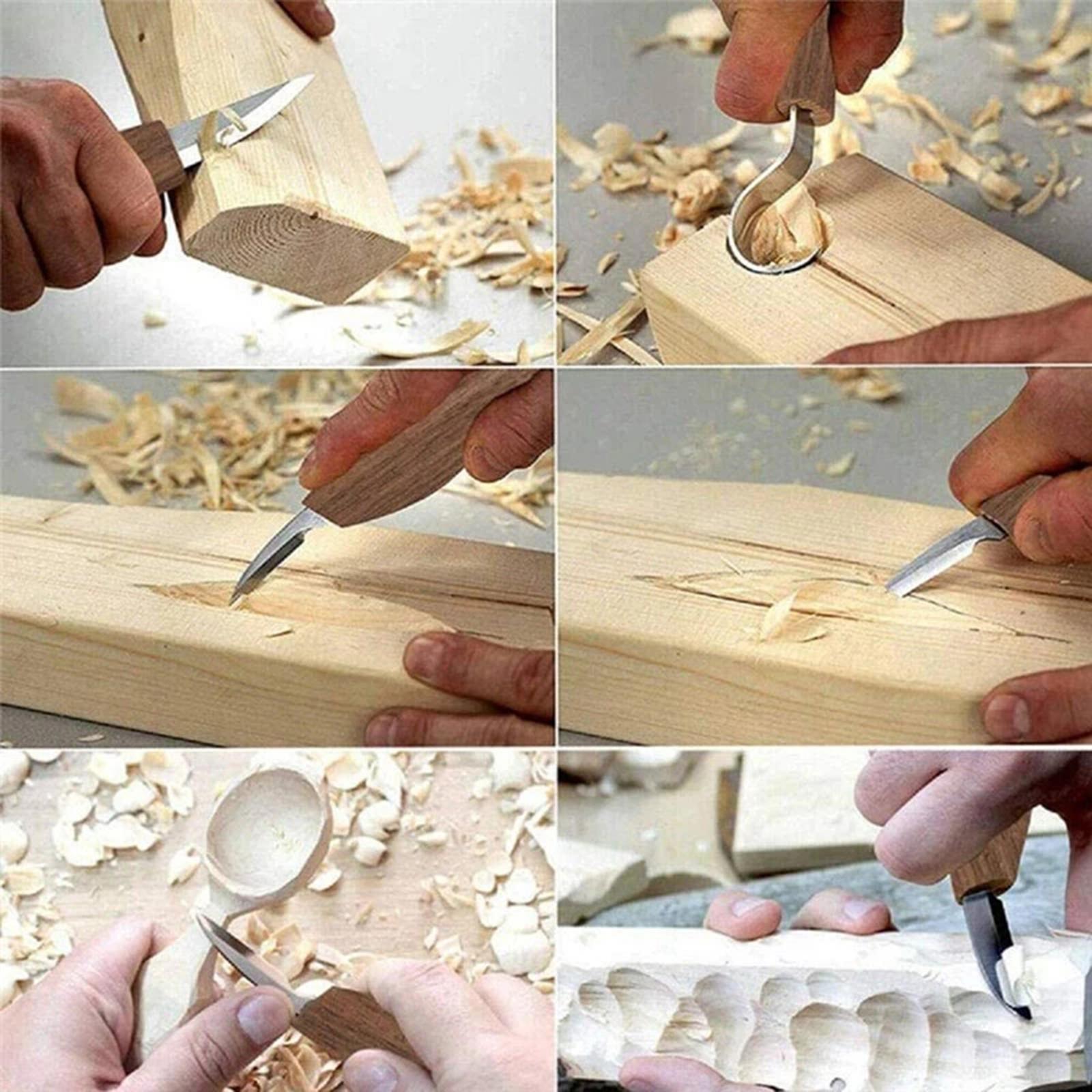 مجموعة أدوات نحت الخشب الاحترا - مراجعة Woodworking For Kids وسعره