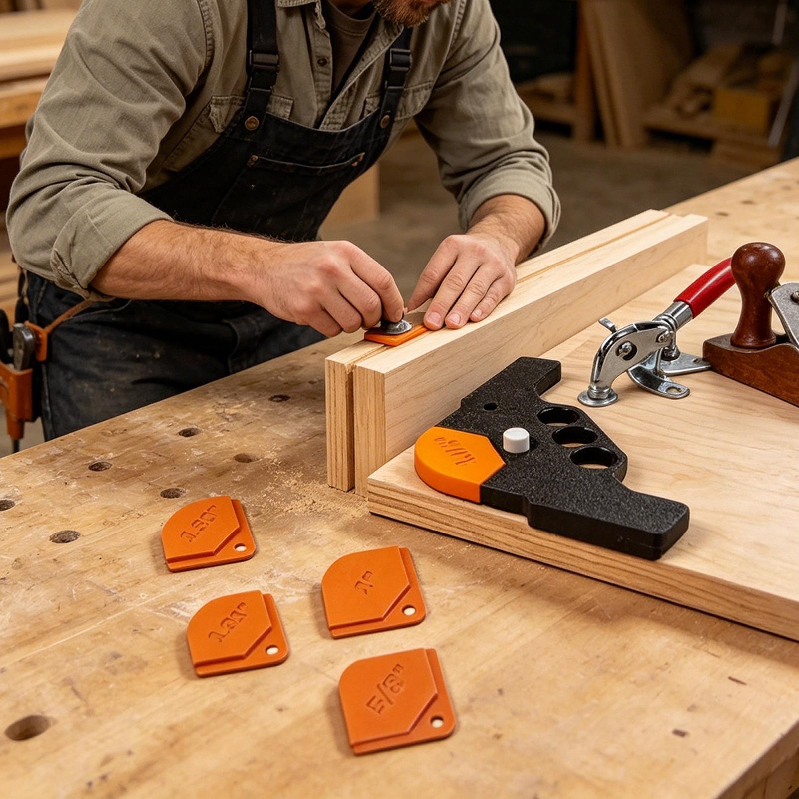 قالب تقويم زوايا الرؤوس المستد - مراجعة Woodworking Router Templates وسعره