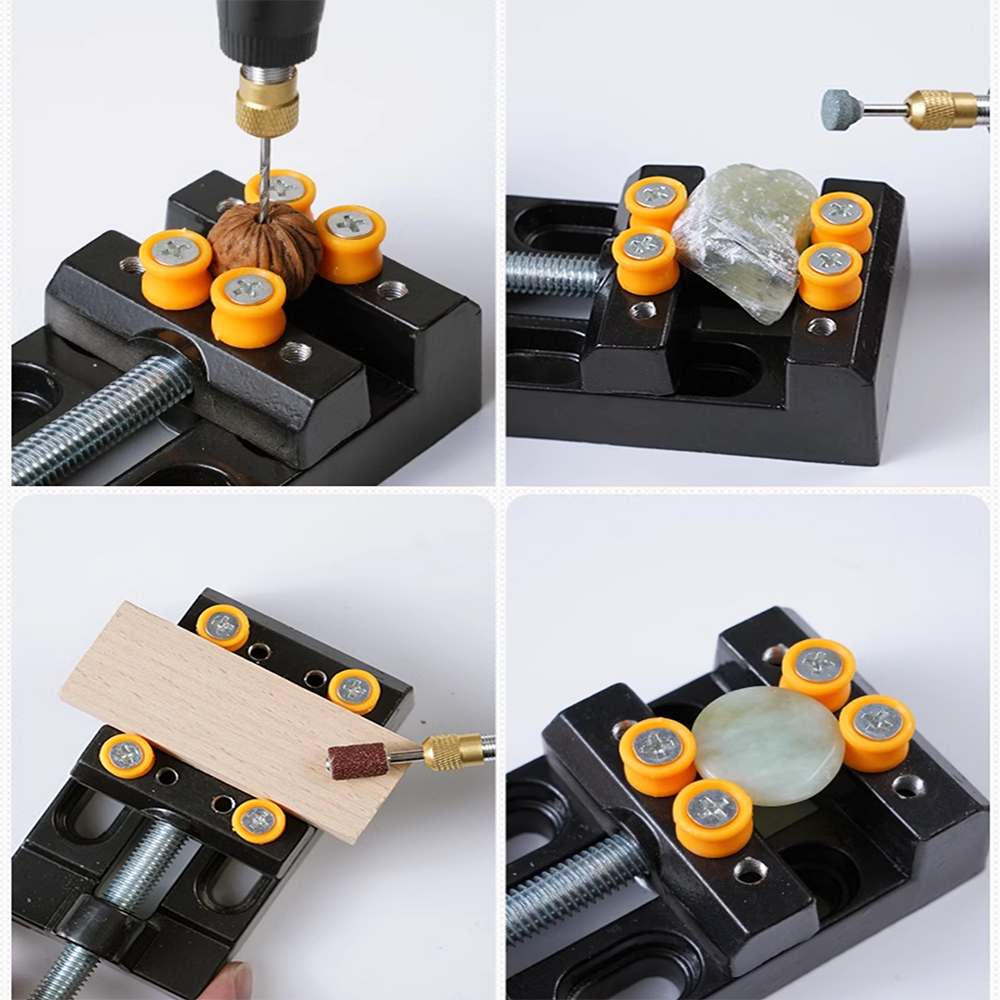مكبس طاولة صغير شديد التحمل 57 - مراجعة Woodworking Bench Vise وسعره