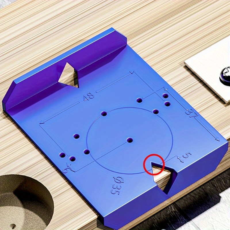 أداة تحديد مواقع ثقوب مفصلات أ - مراجعة Woodworking Project Plans وسعره
