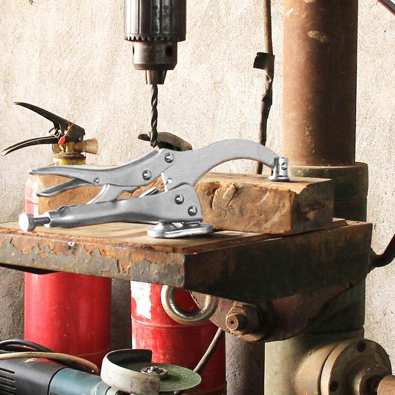 الحفر الصحافة قفل المشبك 9 بوص - مراجعة Woodworking Quick Release Vise وسعره