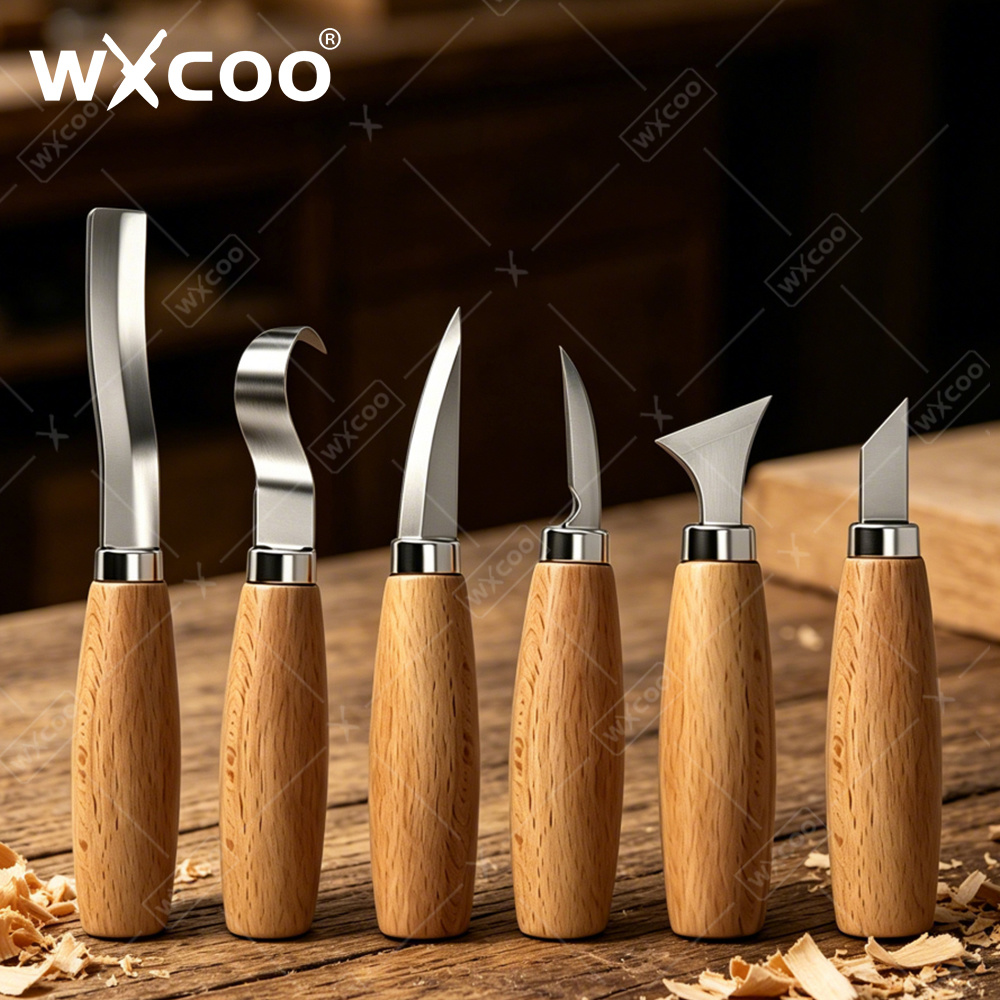 أدوات نحت الخشب المقوسة من WXC - مراجعة Woodworking Knife وسعره