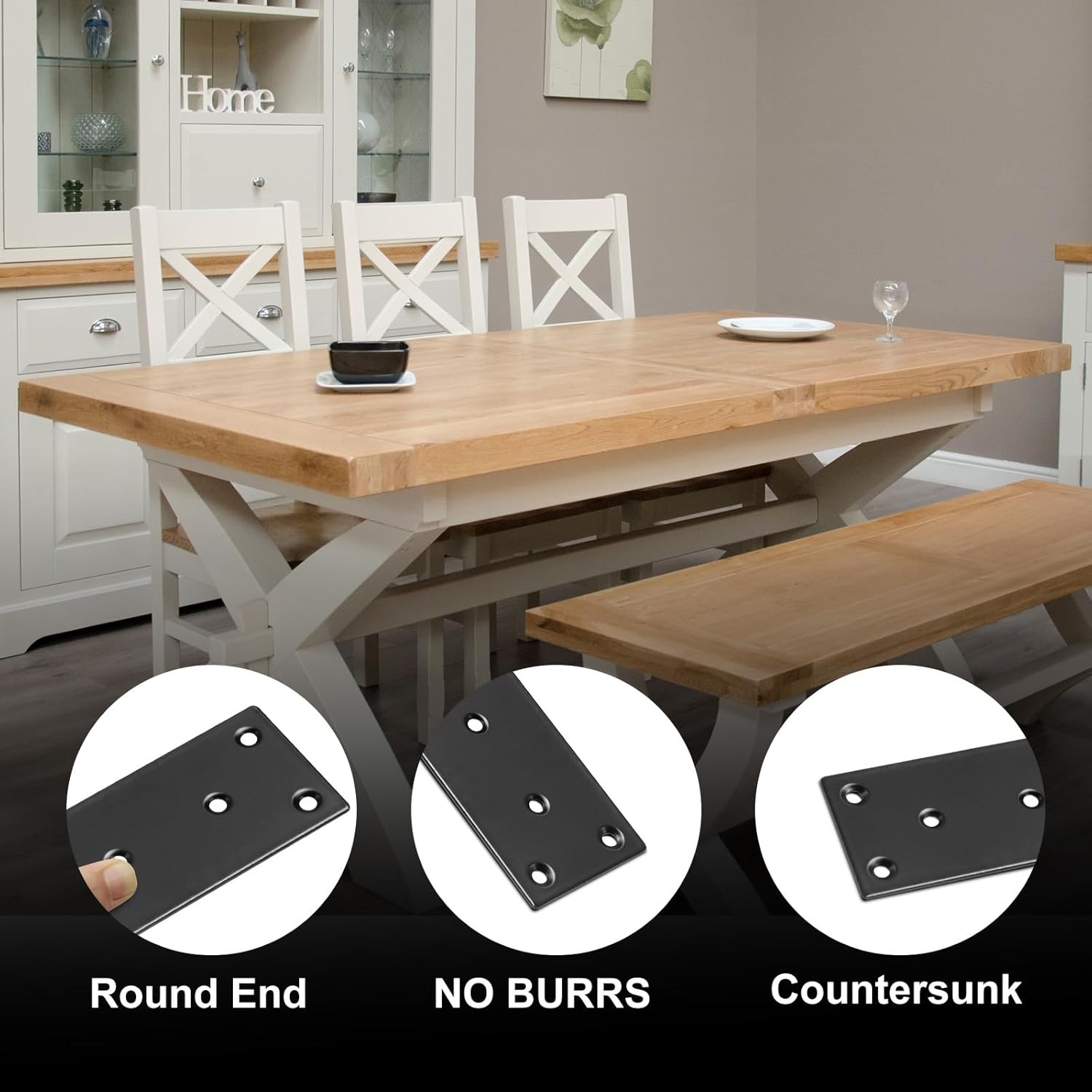 دعامة تثبيت مسطحة، لوحة ترميم  - مراجعة Woodworking X Brace وسعره
