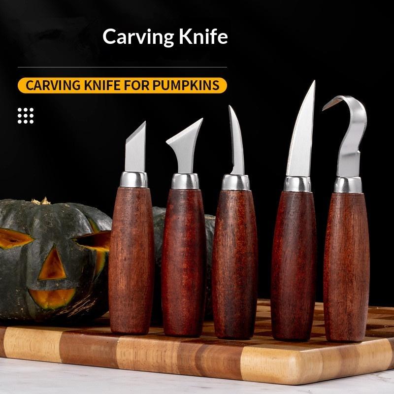 مجموعة أدوات جديدة من 5 قطع لن - مراجعة Woodworking Knife وسعره